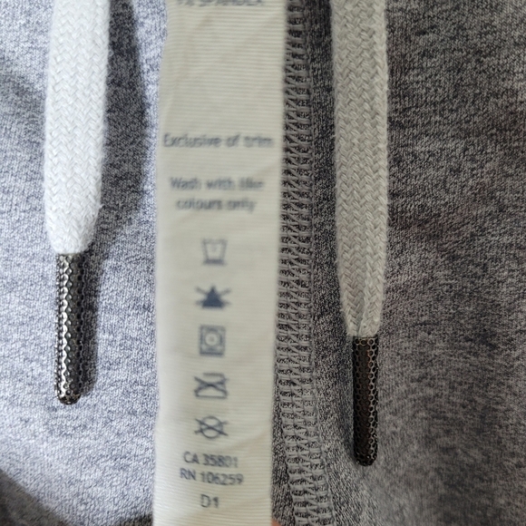 Lululemon No Sweat Pants Side Zips Pre/Post Workout Heathered Grey - Picture 10 of 11